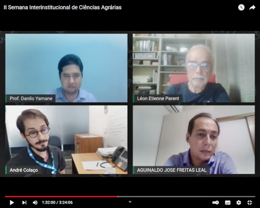 II Semana Interinstitucional de Ciências Agrárias e VIII Seeagro | 05/11