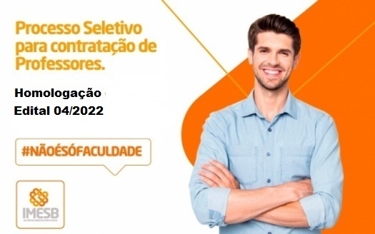 Homologação Processo Seletivo Edital nº 04/2022