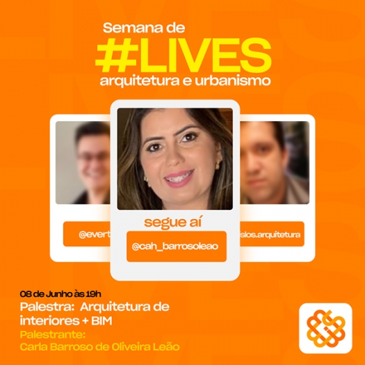 Rodada de lives Arquitetura e Urbanismo: Revolução BIM na construção civil