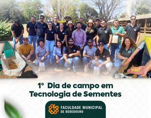 1º Dia de Campo em Tecnologia de Sementes reúne estudantes e especialistas na Fundação Coopercitrus