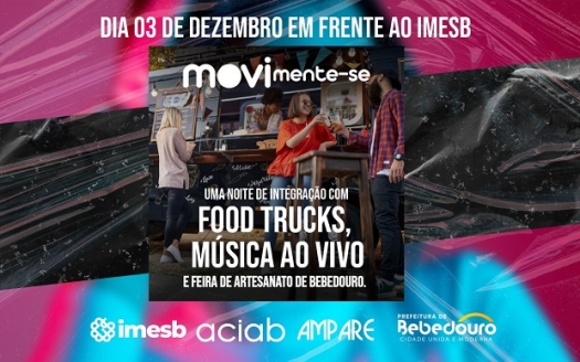 Evento &#039;Movimente-se&#039; acontece nesta sexta-feira (3) em frente ao IMESB