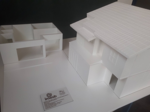 Curso do IMESB expõe maquete no Fórum de Coordenadores de Arquitetura e Urbanismo, em São Paulo