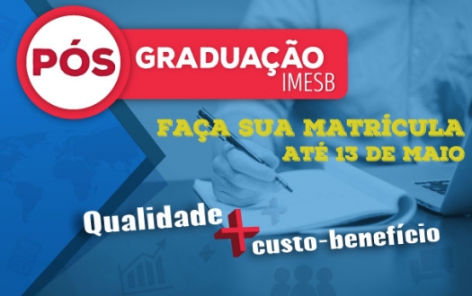 Cursos de pós-graduação prorroga prazo de matrícula