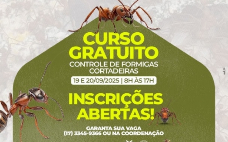 Faculdade Municipal de Bebedouro, em parceria com a Faesp/Senar oferece capacitação em Controle de...