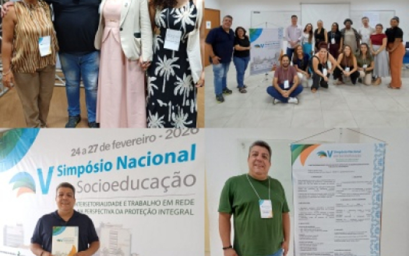 Professor da Faculdade Municipal de Bebedouro participa do V Simpósio Nacional em Socioeducação
