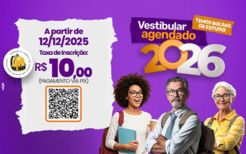 Faculdade Municipal de Bebedouro abre inscrições para o Vestibular Agendado 2026
