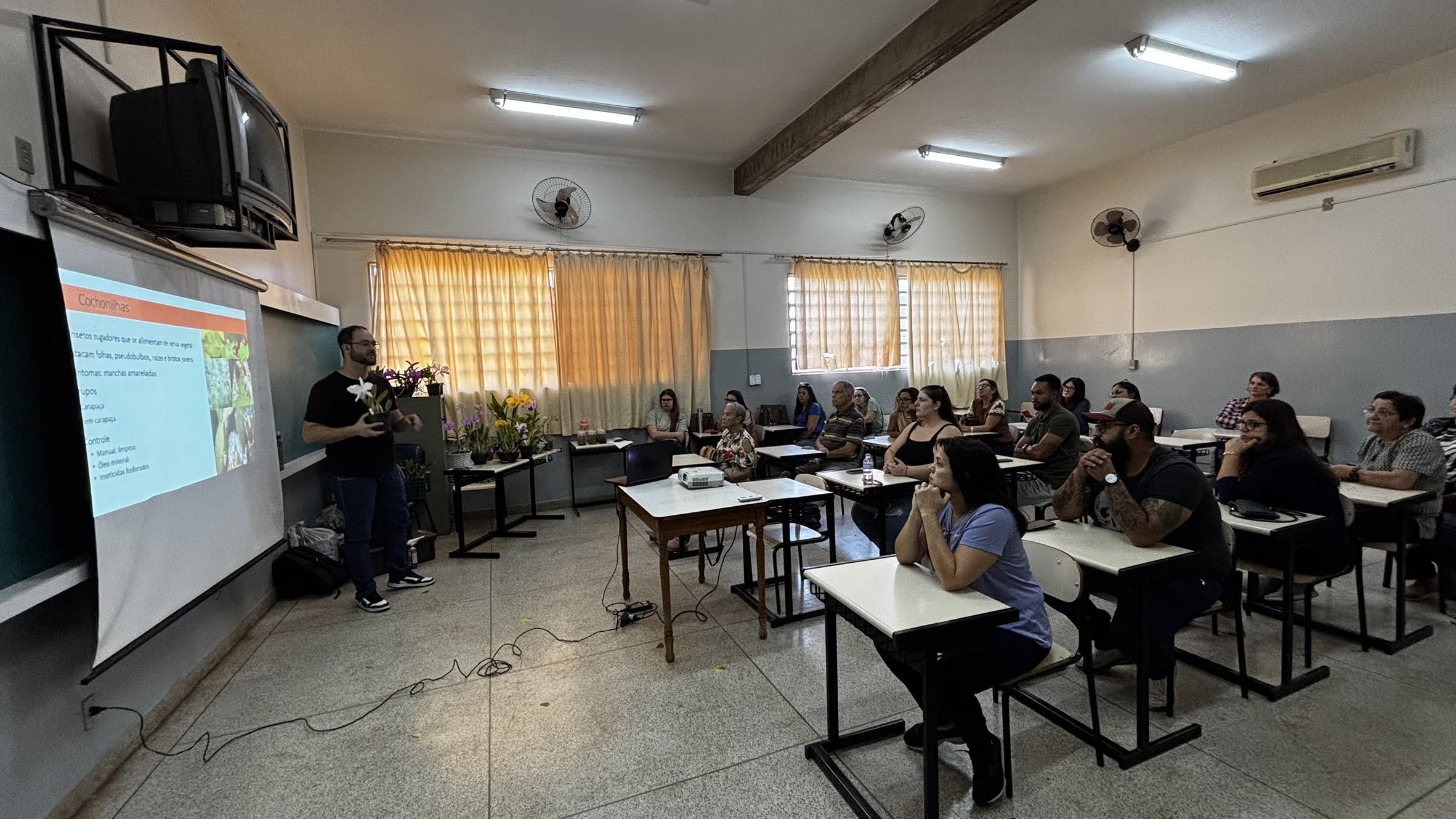 Evento de Orquídeas promove conhecimento e integração com a comunidade
