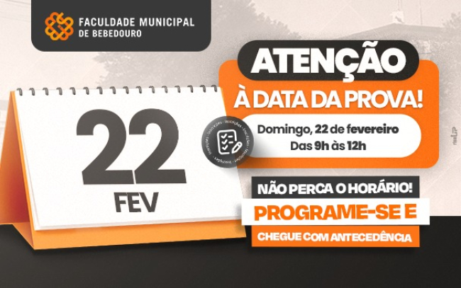 Processo Seletivo Bolsas Remanescentes Proesb 2026: confira as orientações para a prova deste domingo (22)